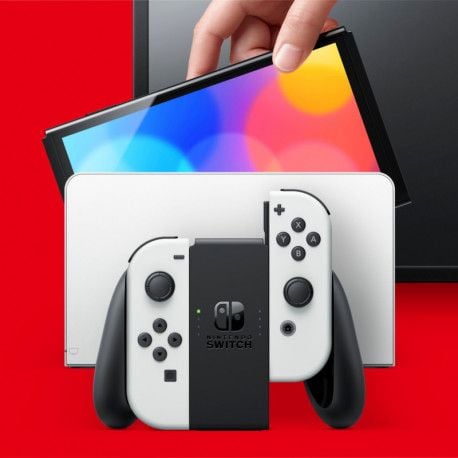 Nintendo switch oled sans accessoire avec des jeux inclus