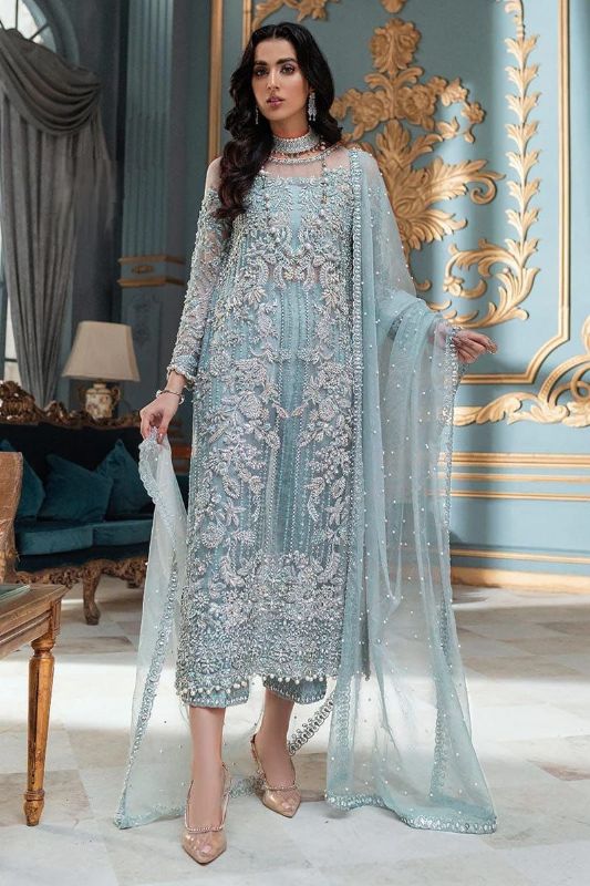 Full NET Suit With SATIN SILK