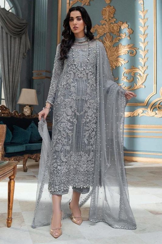 Full NET Suit With SATIN SILK