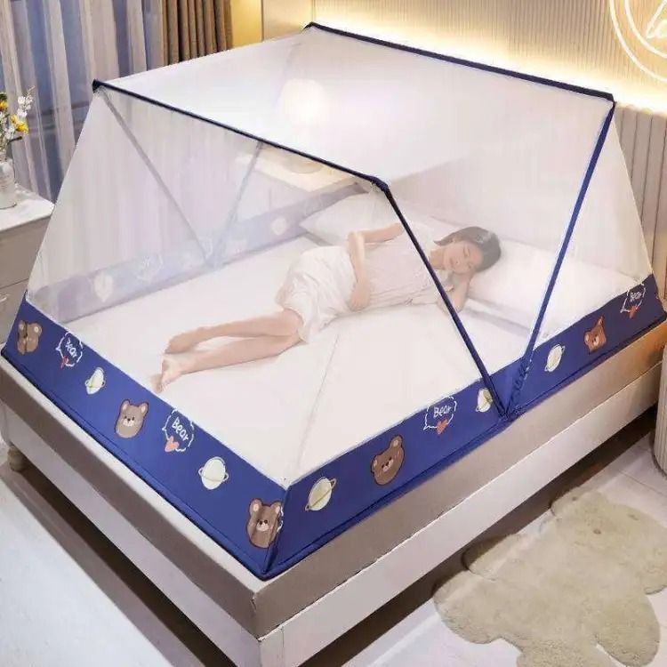 Single Bed Foldable Mosquito Net - (L - 5ft , W - 6ft)