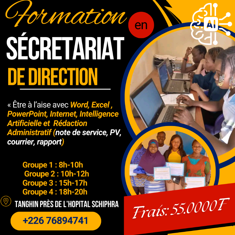 Sécretariat de Direction