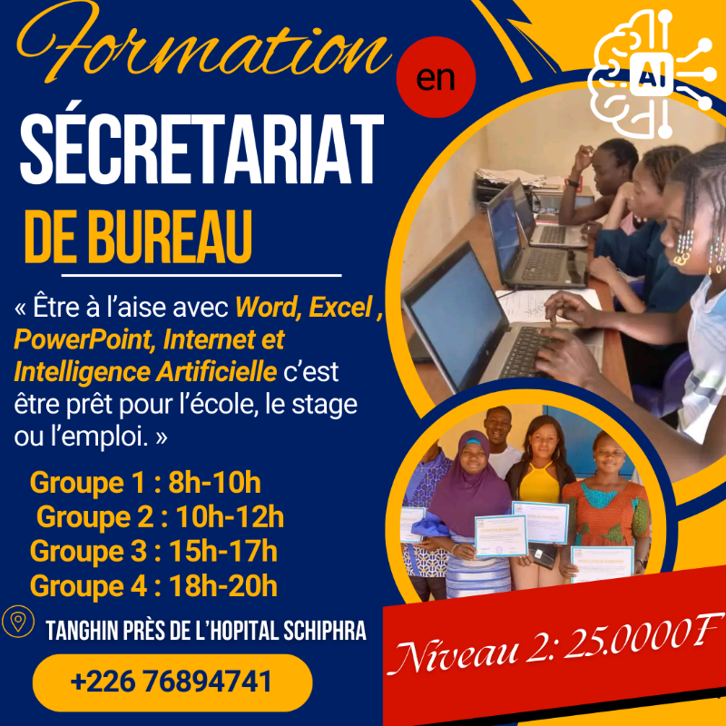 Secrétariat de Bureau