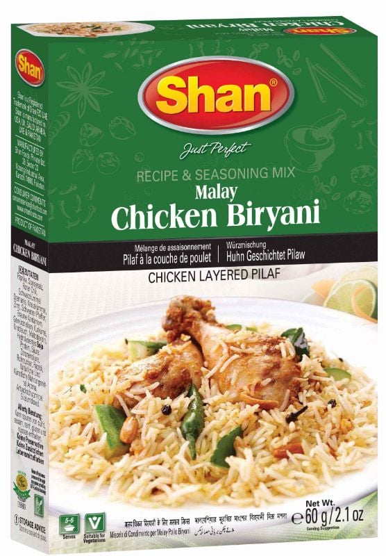 SHAN MALAY CHICKEN BIRYANI MASALA 60G