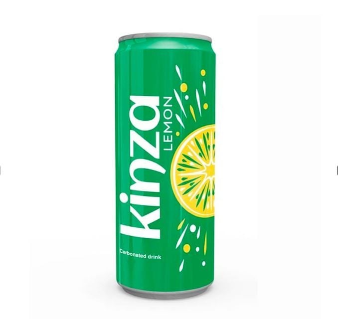 Kinza Carbonated Drink Lemon 250 ml
