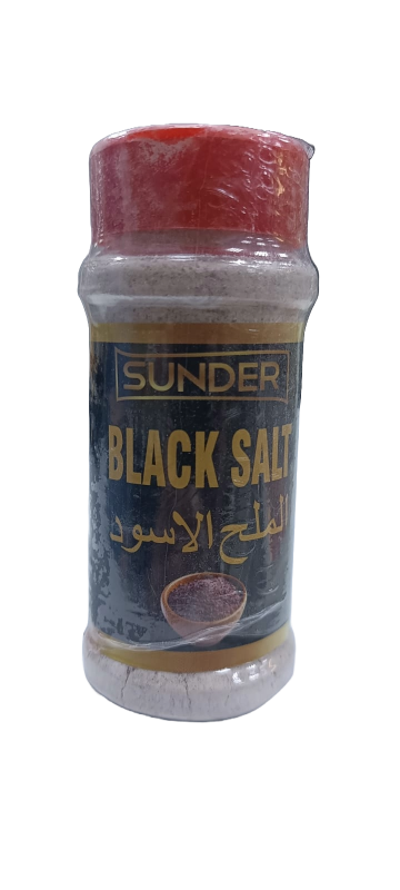 SUNDER BLACK SALT 120GM