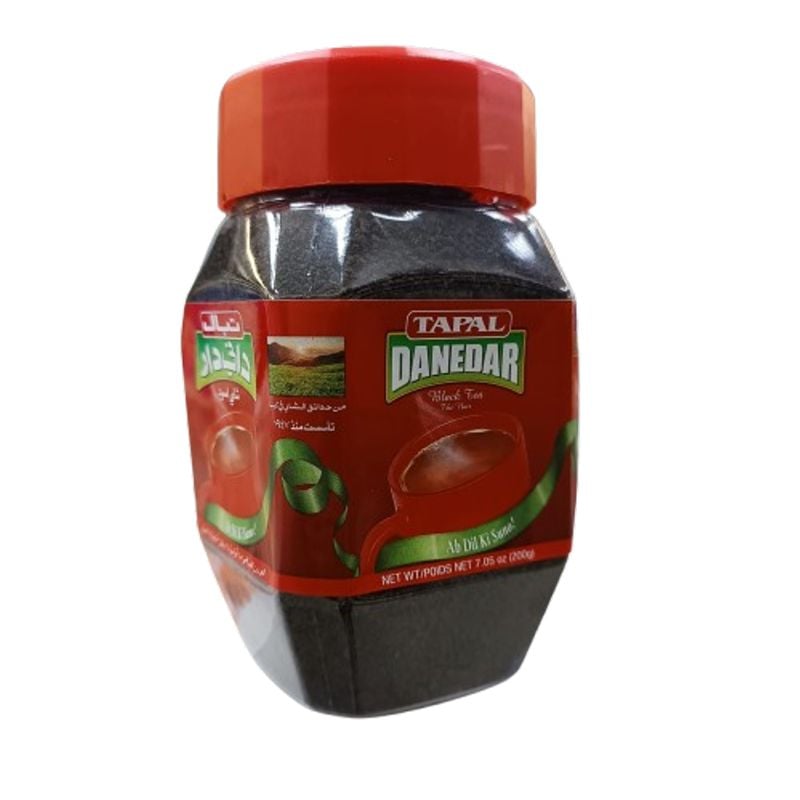 BLACK TEA TAPAL DANEDAR JAR 200GM