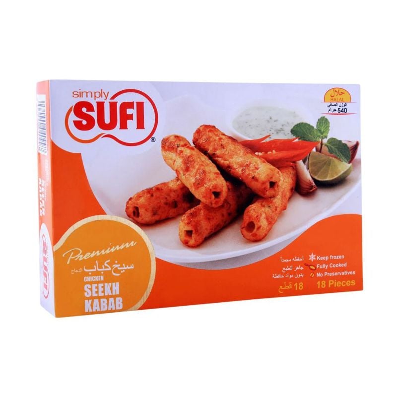 SUFI SEEKH KABAB 540GM