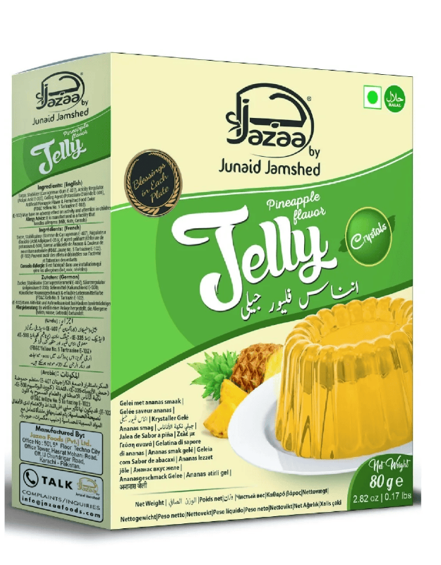 JAZAA PINEAPPLE FLV JELLY 80G