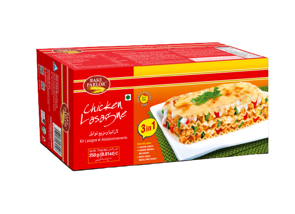 BAKE PARLOR CHICKEN LASAGNE 3 IN 1 250G