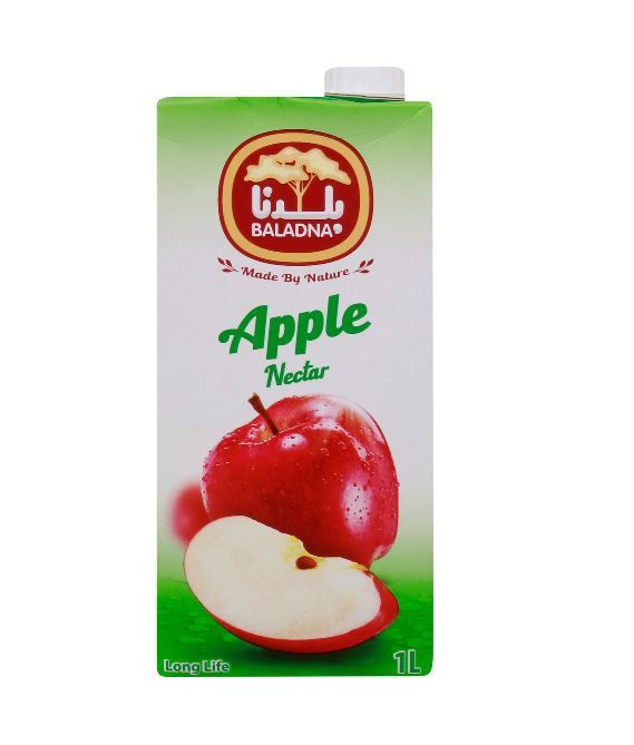 Baladna Apple Nectar Juice 1 Litre