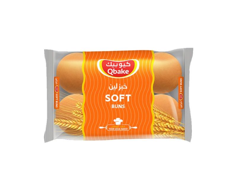 Qbake Soft Buns 420 g