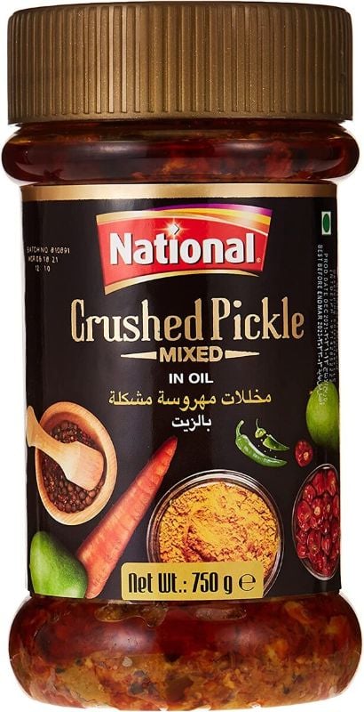 NATIONAL CRUSHED PICKLE 750G