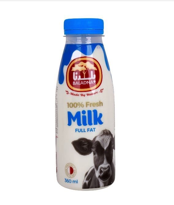 Baladna Fresh Milk Full Fat 360 ml