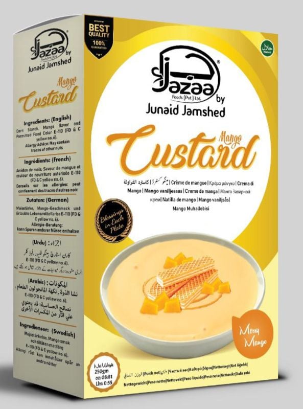 JAZAA MANGO CUSTARD 250GM