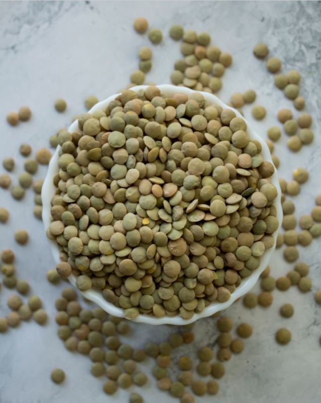 Green Masoor dal