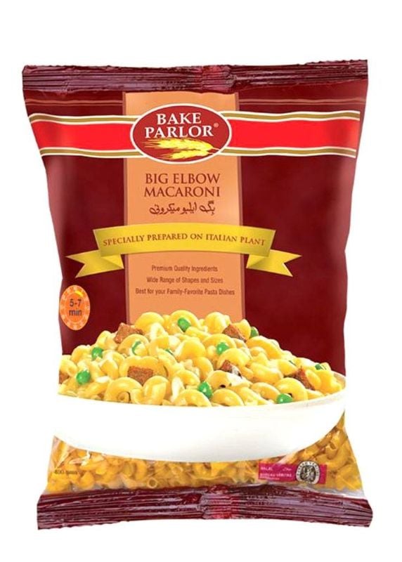 BAKE PARLOR BIG ELBOW MACRONI 400G