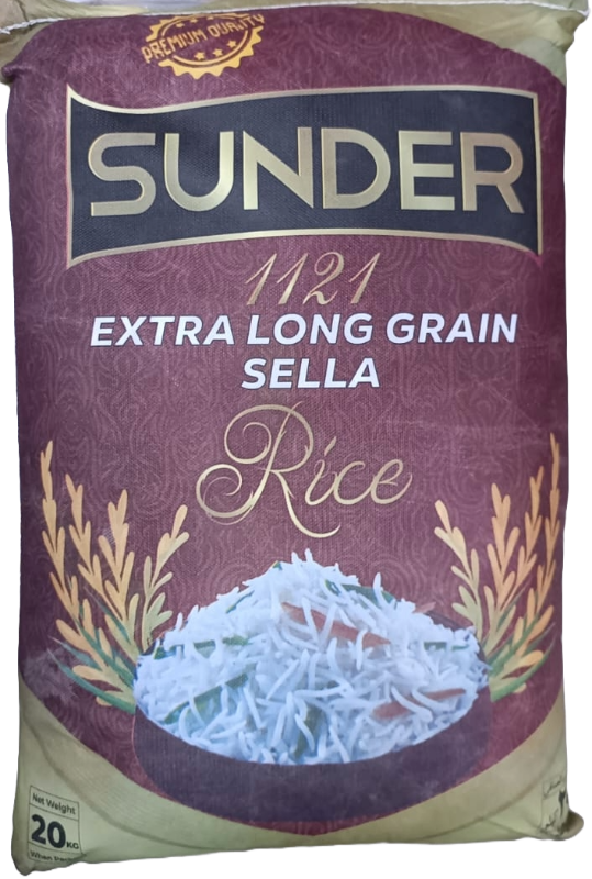 SUNDER 1121 EXTRA LONG GRAIN SELLA 20KG