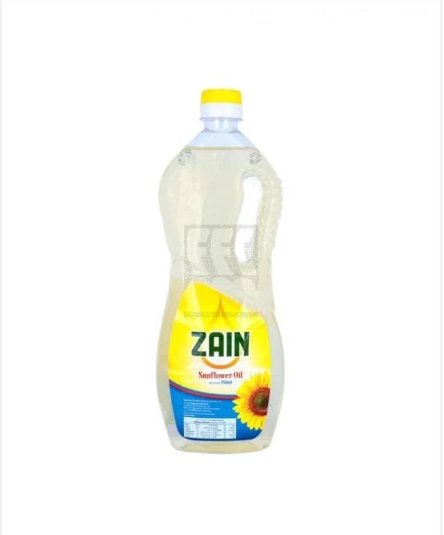 Zain Sunflower Oil 750 Ml