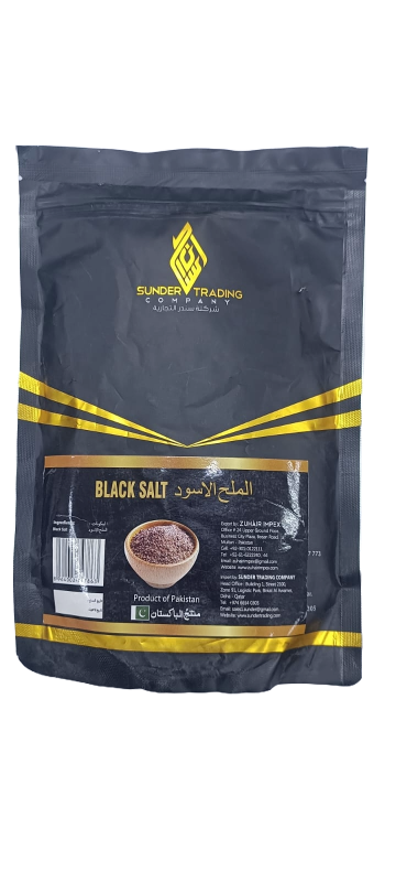 SUNDER BLACK SALT 500GM