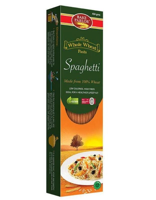 BAKE PARLOR WHOLE WHEAT PASTA SPAGHETTI 450G