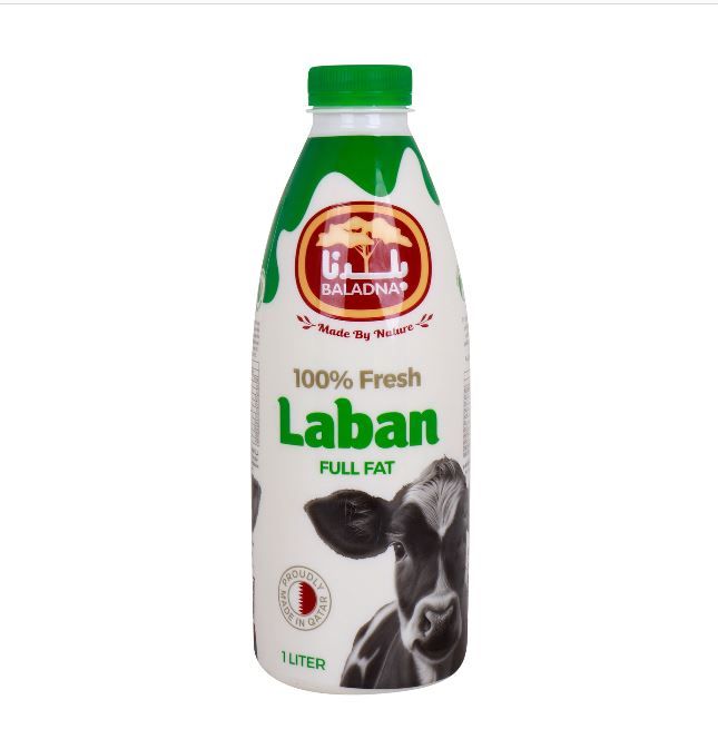Baladna 100% Fresh Laban Full Fat 1 Litre