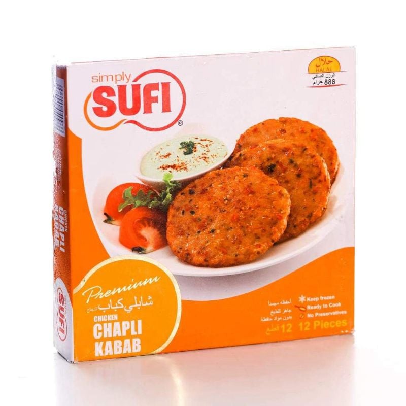 SUFI CHICKEN CHAPLI KABAB 888GM