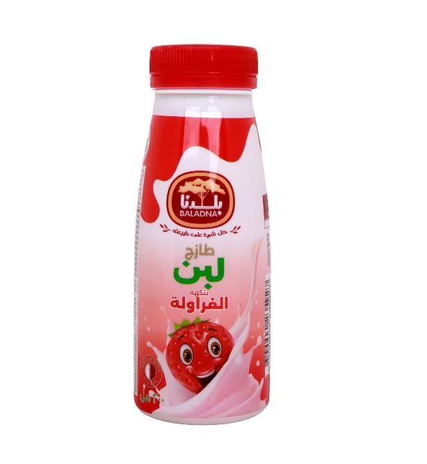 Baladna Fresh Laban Strawberry 200 ml