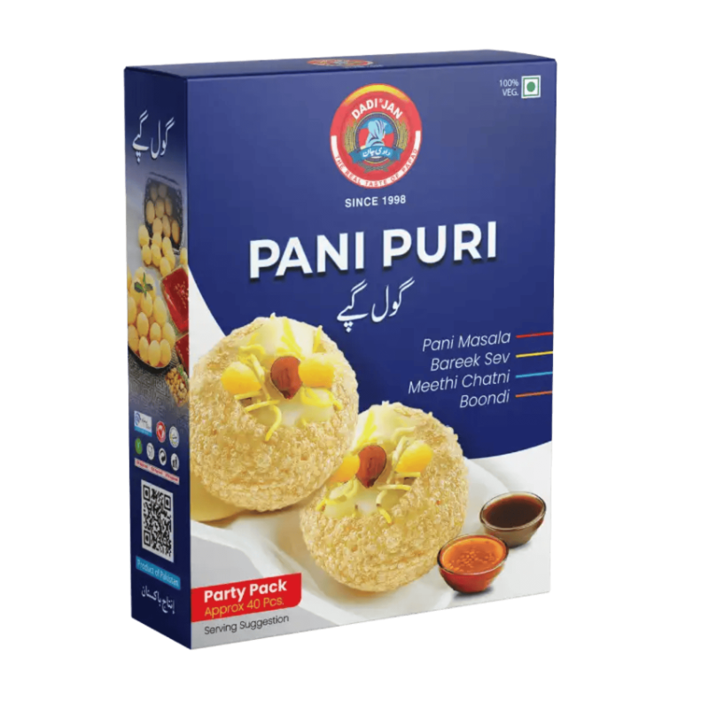 DADI JAN PANI PURI (GOL GAPPA) 40PCS
