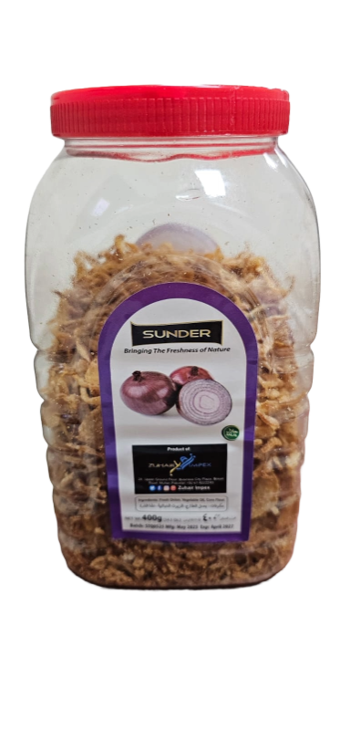 SUNDER GOLDEN CRISPY FRIED ONION 400G