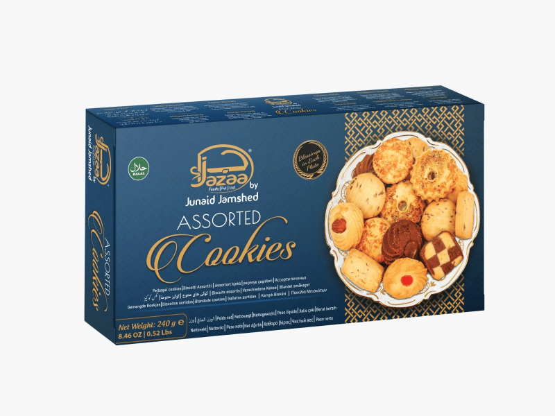 JAZAA ASSORTED COOKIES 240G