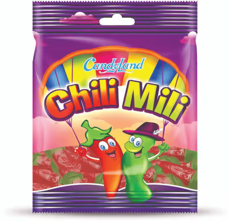 CANDY LAND CHILI MILI JELLY 24  PCS