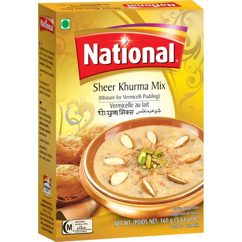 NATIONAL SHEER KHURMA MIX 160G