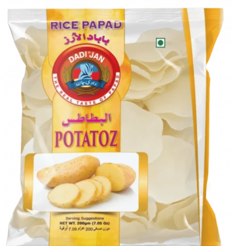 DADI JAN RICE PAPAD POTATOZ 200G