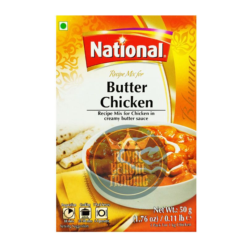NATIONAL BUTTER CHICKEN MASALA 50G