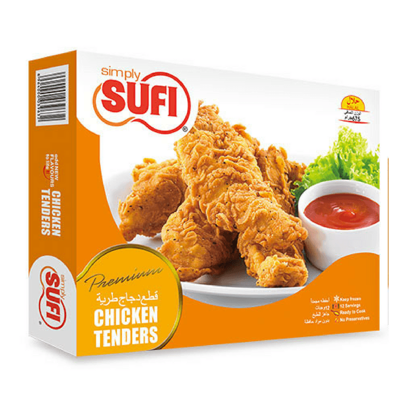 SUFI CHICKEN TENDERS 675GM