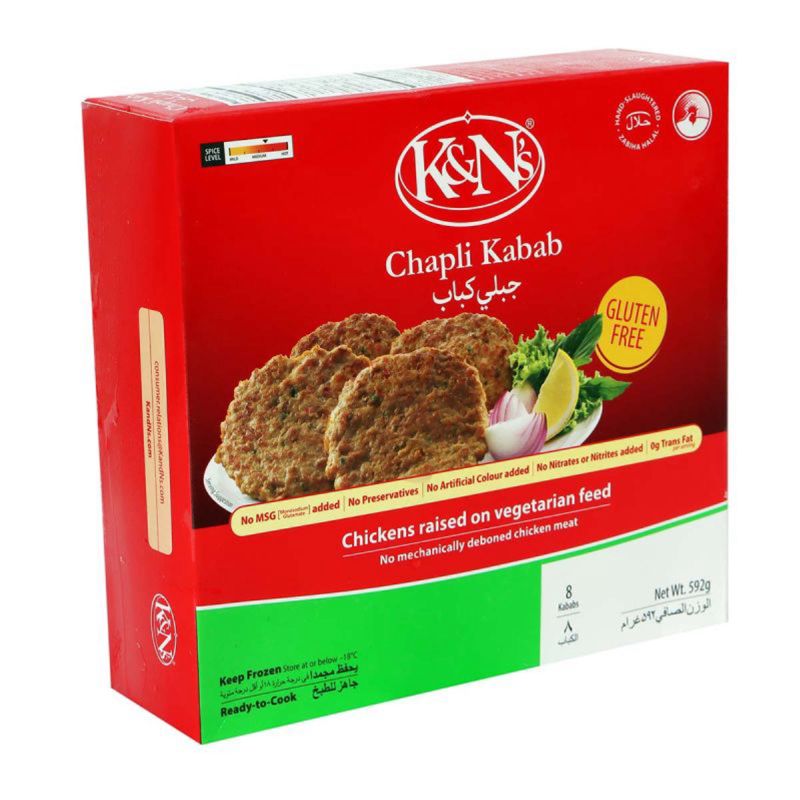 K&NS CHAPLI KABAB 592 GM