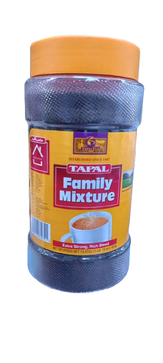 TAPAL FAMILY MIXTURE BLACK TEA JAR 450 GM