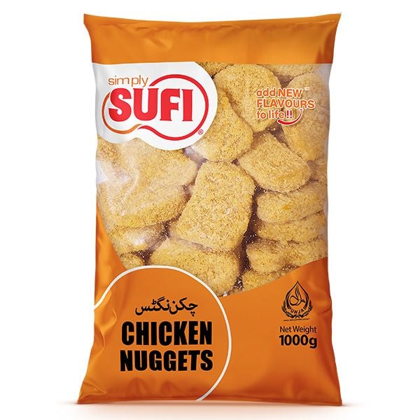 SUFI CHICKEN NUGGETS POLYBAG 1KG