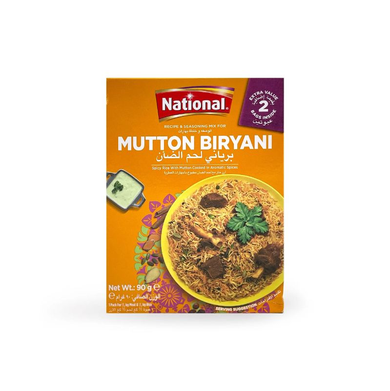 NATIONAL MUTTON BIRYANI MASALA 90G