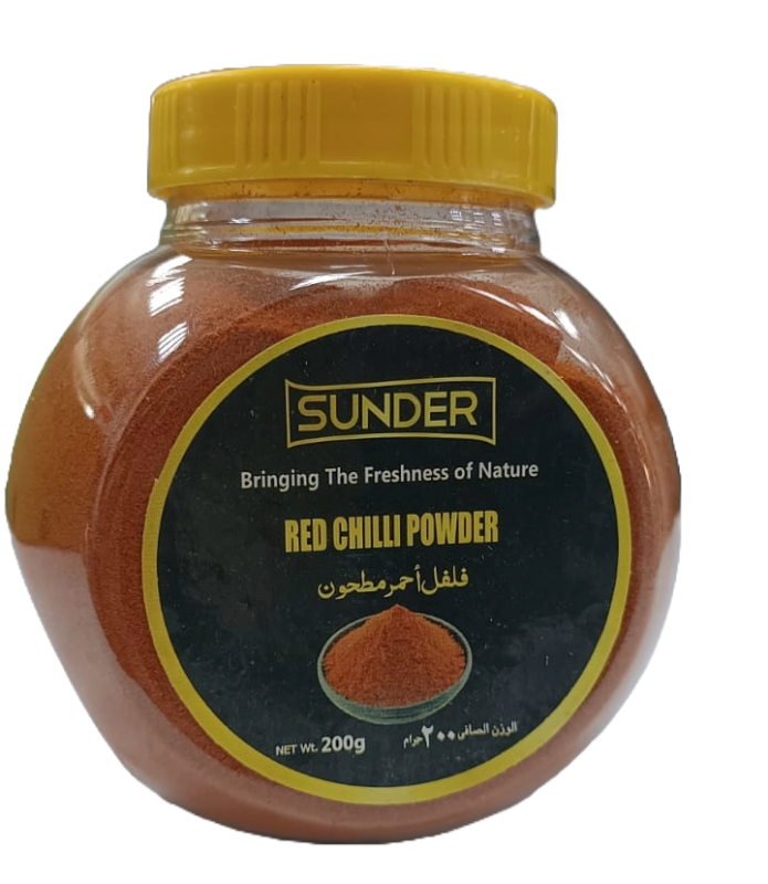 SUNDER RED CHILLI POWDER 200GM
