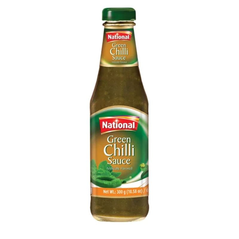 NATIONAL GREEN CHILLI SAUCE 300G