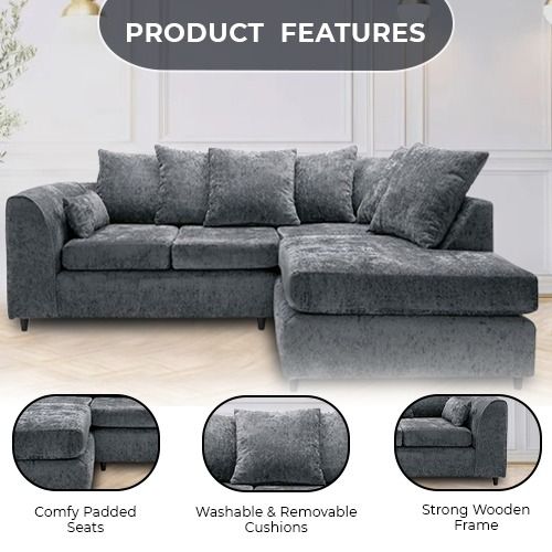 Alaska Crushed Chenille Left hand