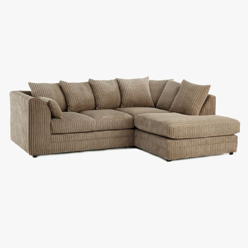 Hannah Jumbo Cord Right hand Corner Sofa