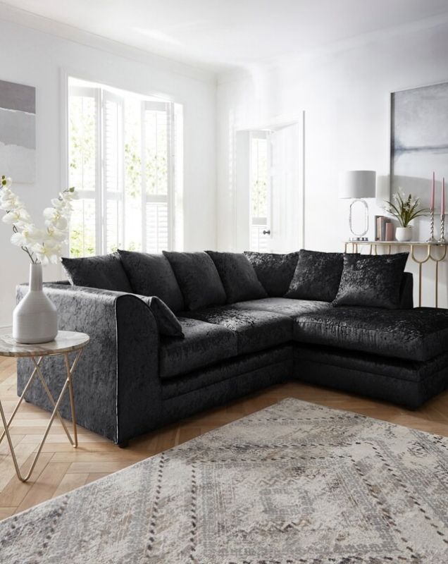 Crystal Cushed Velvet Right hand