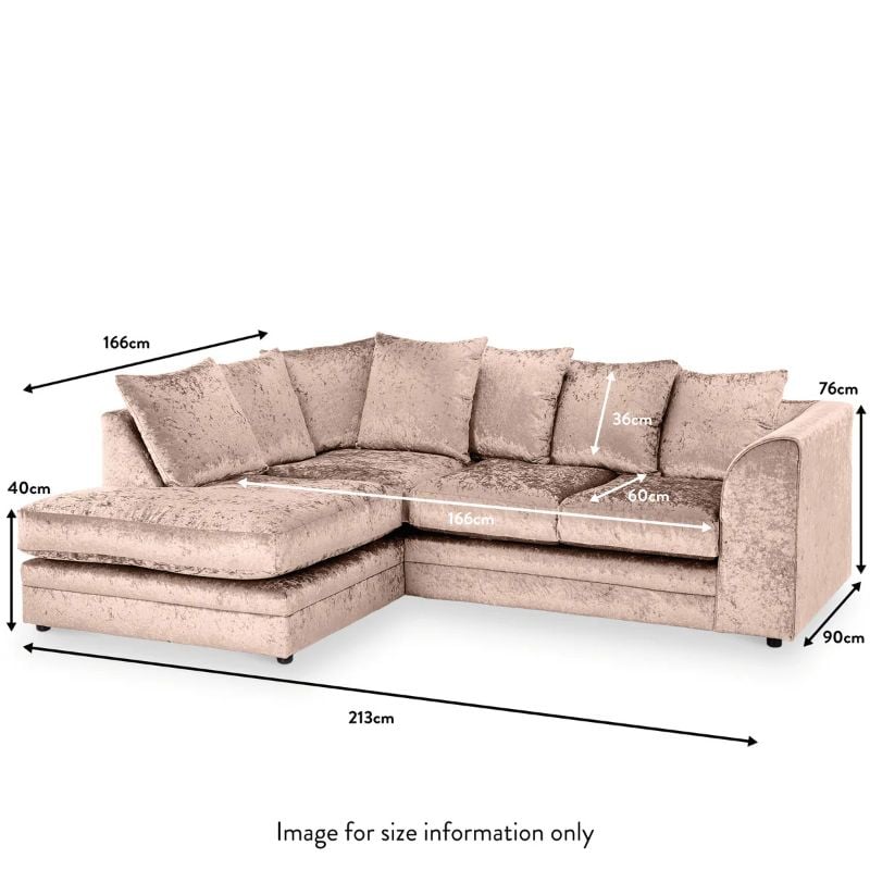 Crystal Cushed Velvet Left hand