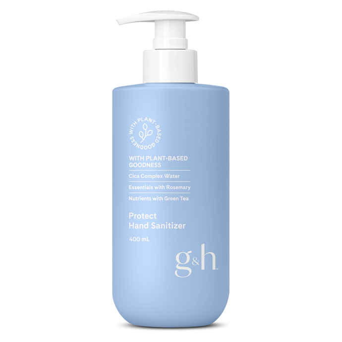 Sanitize: MAINS PROPRES, TRANQUILLITÉ D'ESPRIT - Éliminez 99,9 % des germes courants avec notre désinfectant antibactérien pour les mains, fabriqué avec une bonté à base de plantes™ : eau de cica, romarin et thé vert approuvé par Nutrilite™. Délectez-vous du parfum botanique des huiles essentielles et profitez de mains propres et revitalisées.