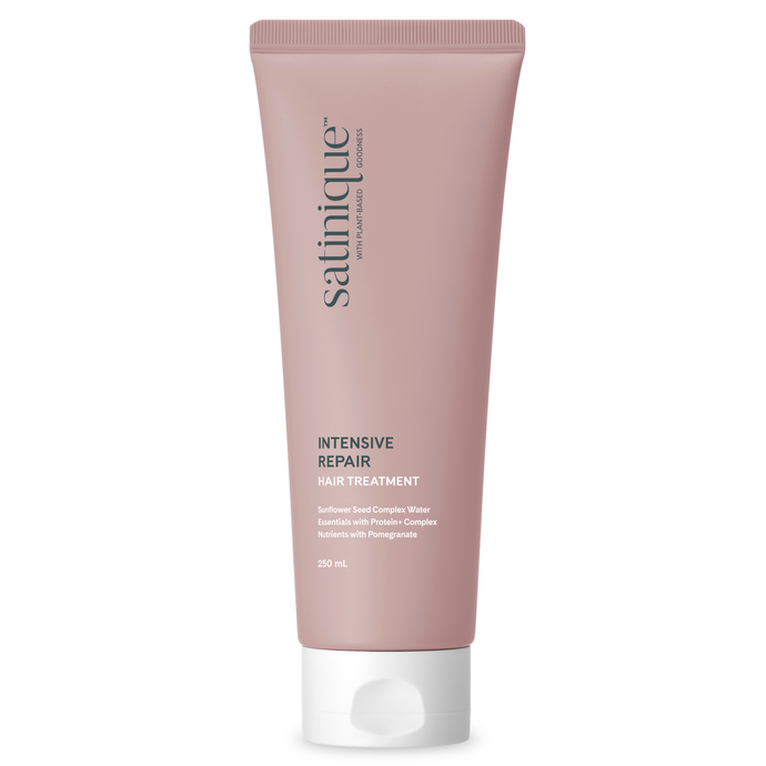 Traitement capillaire réparateur intensif Satinique™:    RÉDUIT LA CASSE DE 71 % - Ce traitement de lavage aide à réparer et à renforcer les cheveux secs et abîmés de l'intérieur, les laissant doux, lisses et plus sains.  Sceller Le Produit Propre

pH équilibré

Testé par un dermatologue

Sans ingrédients d'origine animale

Pas de test sur les animaux

Testé contre