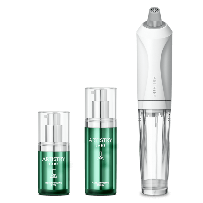 Artistry Labs™ Retexturizing System

Offrez à votre peau un soin de qualité professionnelle à domicile.

✔️ Exfolie en douceur
✔️ Réduit l’apparence des pores et des ridules
✔️ Hydrate intensément
✔️ Révèle une peau plus lisse, plus douce et plus lumineuse
Ferme les pores ouvertes (ti trou)
🌿 Une peau visiblement renouvelée, jour après jour.