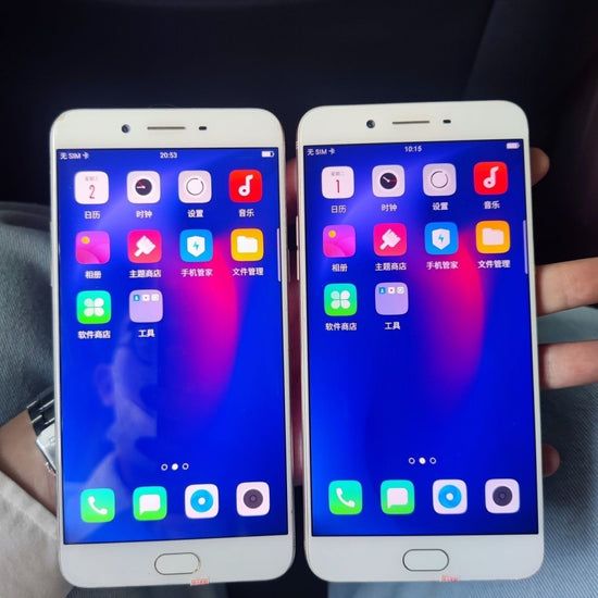 Smartphone OPPO R9s Plus 6+64 Go RAM Double SIM Double veille Système 7.1 Téléphone d'occasion