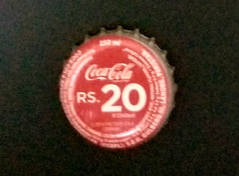 Coca Cola Rs 20 Year 2016